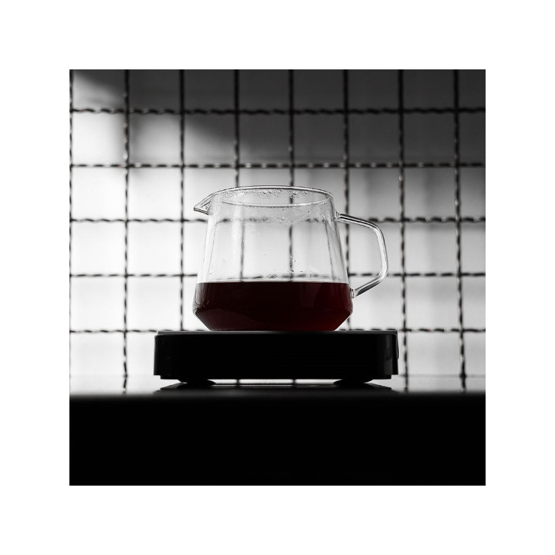 Caraffa in vetro borosilicato Graycano Pourcano Server 500ml con manico ergonomico e beccuccio anti-goccia