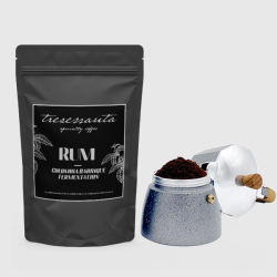                     Colombia Barrique Rum Fermentation Ground Moka | 360Caffe Shop
                  